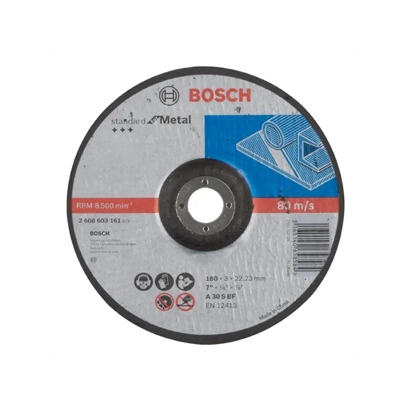 Disco abrasivo PRO Metal, 180 x 3 x 22,23 mm 2608603161 Bosch Disco abrasivo PRO Metal, 180 x 3 x 22,23 mm 2608603161 Bosch