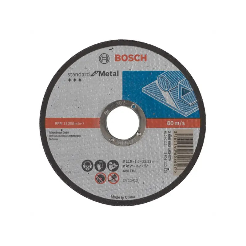 Disco abrasivo PRO Metal, 115 x 1,6 x 22,23 mm 2608603163 Bosch