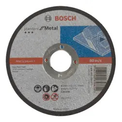 Corte direito Standard Metal: 115X2,5mm - 1220681622