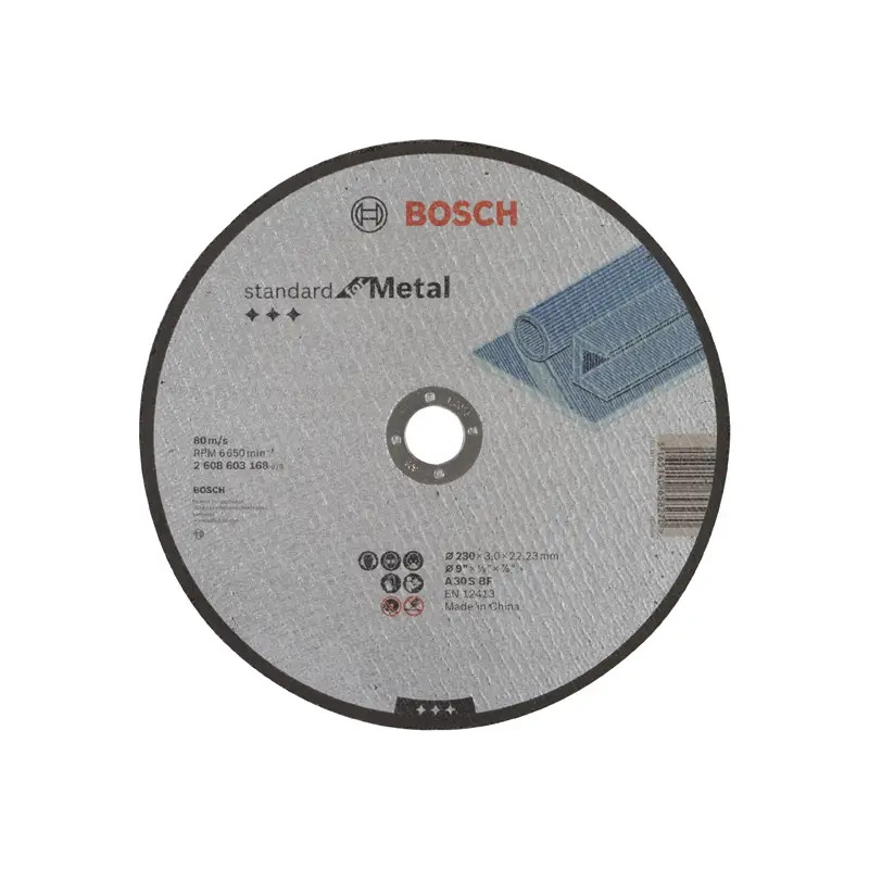Disco abrasivo PRO Metal, 230 x 3 x 22,23 mm 2608603168 Bosch Disco abrasivo PRO Metal, 230 x 3 x 22,23 mm 2608603168 Bosch