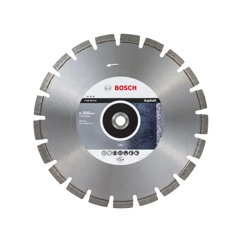 Disco de diamante PRO Asphalt, 350 x 20/25,4 mm 2608603641 Bosch Disco de diamante PRO Asphalt, 350 x 20/25,4 mm 2608603641 Bosch