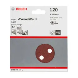 Excêntrica Expert wood: 115mm 8P. G120x5 - 1220681644