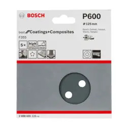 Excêntrica Best Stone: 125mm 8P. G600 x5 - 1220681654