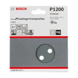 Excêntrica Best Stone: 125mm 8P. G1200x5 - 1220681655