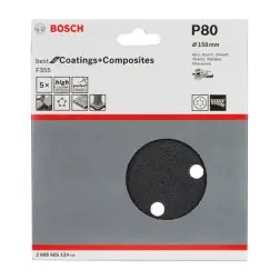 Excêntrica Best Stone: 150mm 6P. G80 x5 - 1220681656