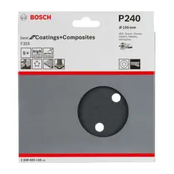 Excêntrica Best Stone: 150mm 6P. G240 x5 - 1220681660