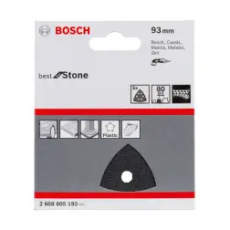 Triangular Best Stone: 105mm 6P. G80 x5 - 1220681669