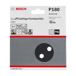 Excêntrica Best Stone: 115mm 8P. G180 x5 - 1220681706