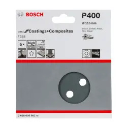 Excêntrica Best Stone: 115mm 8P. G400 x5 - 1220681708