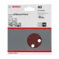 Folha de lixa C430, embalagem de 5 unidades 2608605640 Bosch