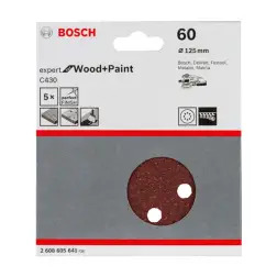 Excêntrica Expert wood: 125mm 8P. G60x5 - 1220681711
