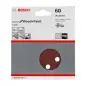 Folha de lixa C430, embalagem de 5 unidades 2608605641 Bosch
