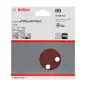 Folha de lixa C430, embalagem de 5 unidades 2608605642 Bosch Folha de lixa C430, embalagem de 5 unidades 2608605642 Bosch