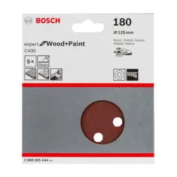 Excêntrica Expert wood: 125mm 8P. G180x5 - 1220681714