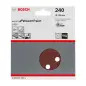 Folha de lixa C430, embalagem de 5 unidades 2608605645 Bosch Folha de lixa C430, embalagem de 5 unidades 2608605645 Bosch