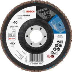 Lamelas Expert Metal:125mm cónico FV G40 - 1220681782