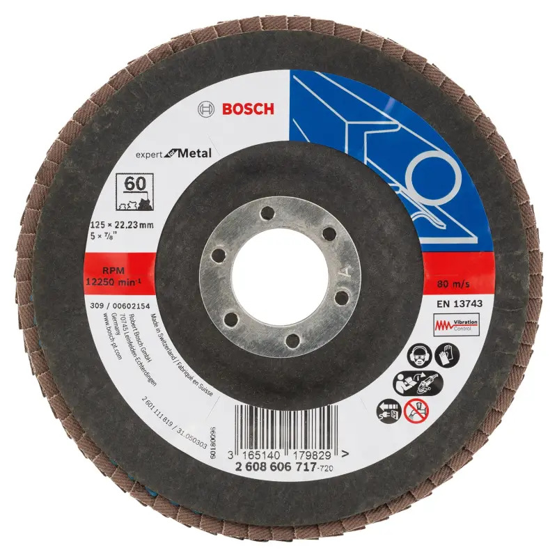Lamelas Expert Metal:125mm cónico FV G60