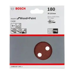 Excêntrica Expert wood: 115mm 8P. G180x5 - 1220681806