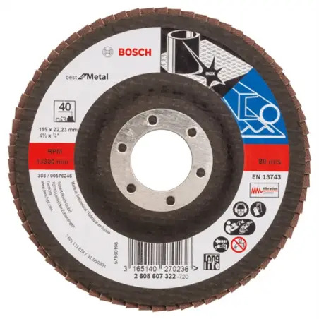 Lamelas Best Metal: 115mm direito FV G40 - 1220681812