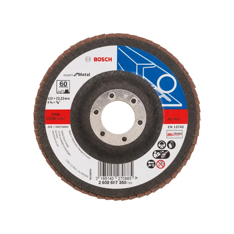Disco de lixa em lamelas X551, Expert for Metal 2608607350 Bosch Disco de lixa em lamelas X551, Expert for Metal 2608607350 Bosch