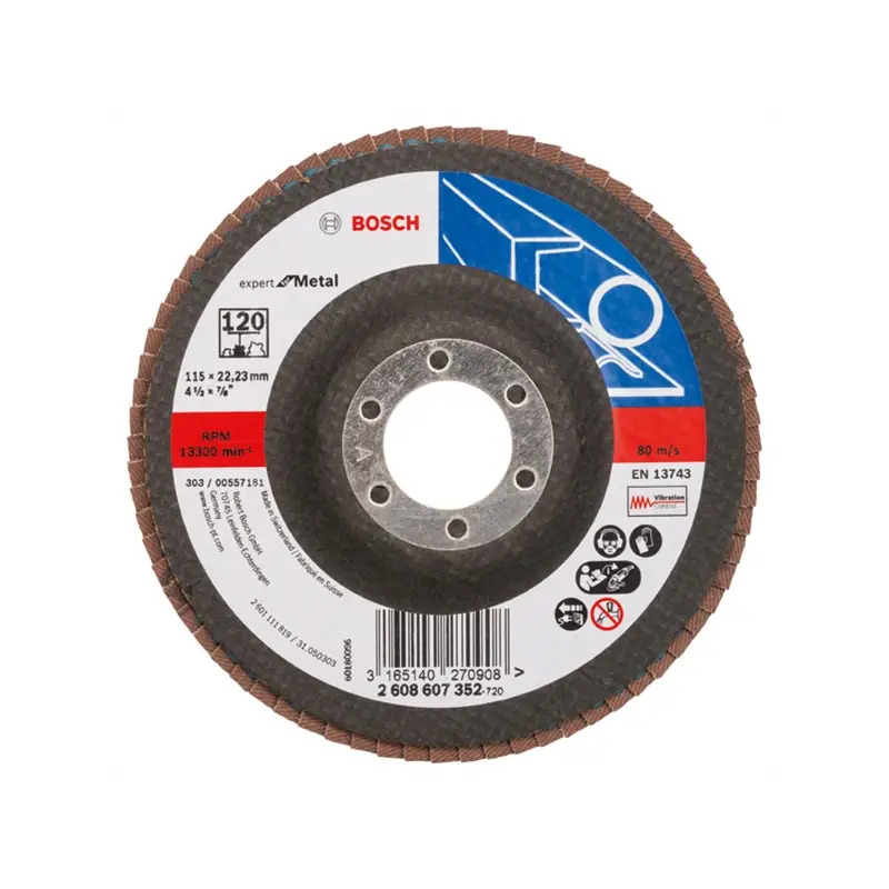 Disco de lixa em lamelas X551, Expert for Metal 2608607352 Bosch
