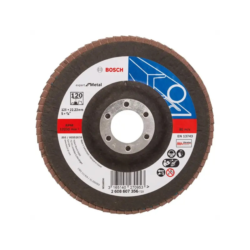 Disco de lixa em lamelas X551, Expert for Metal 2608607356 Bosch