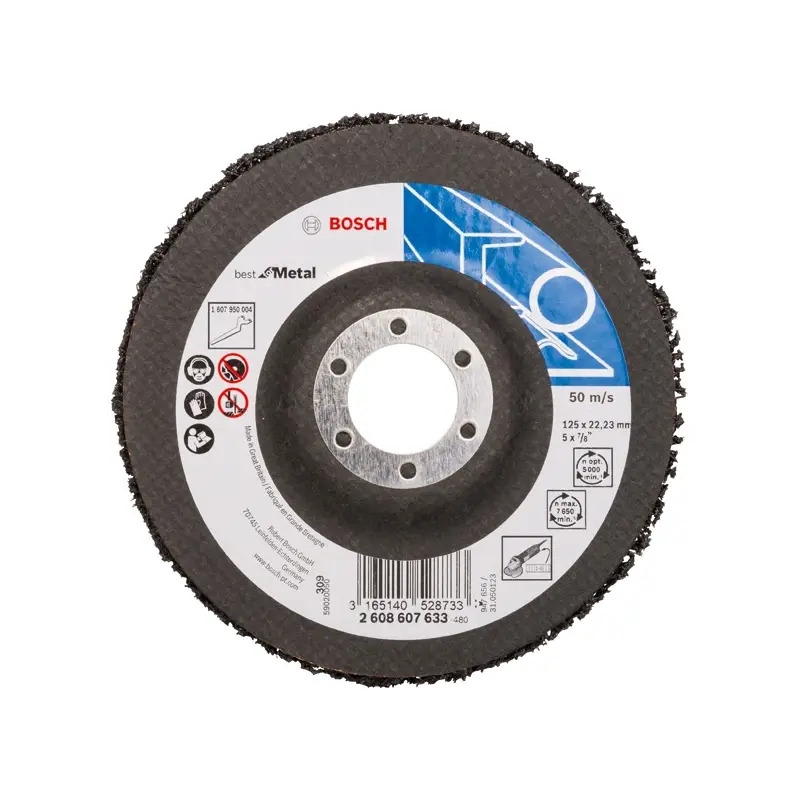 PRO N377 Multi Material Cleaning Disc, 125 mm, 22,23 mm 2608607633 Bosch PRO N377 Multi Material Cleaning Disc, 125 mm, 22,23 mm 2608607633 Bosch