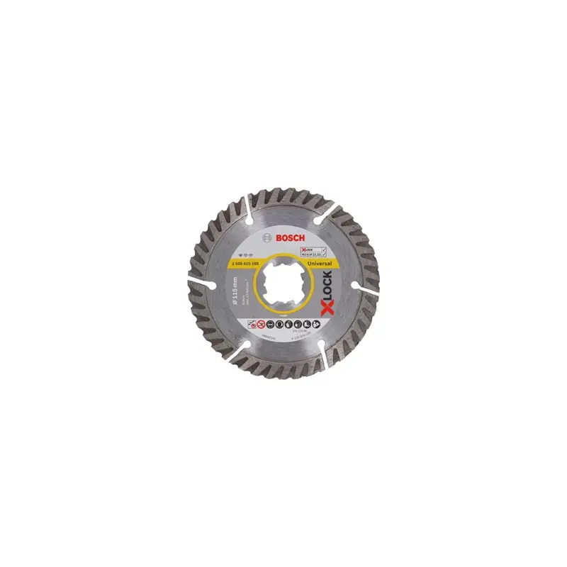 X-LOCK Standard for Universal 115x22.23x1.6x10, 2 peças 2608615246 Bosch