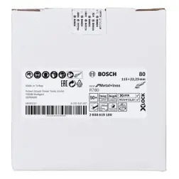 X-LOCK Fibra R780 B.Metal+Inox: 115xG80 - 1220681895