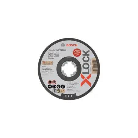 X-LOCK Standard Inox 125x1mm - 1220681914