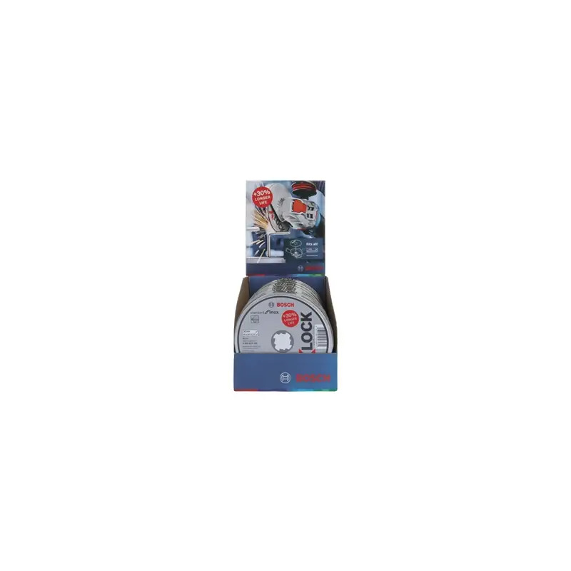 Lata X-LOCK Standard Inox 125x1,6mm 2608619364 Bosch Lata X-LOCK Standard Inox 125x1,6mm 2608619364 Bosch