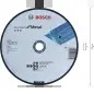 Disco abrasivo Standard for Metal, direito, 230 mm, 22,23 mm 2608619770 Bosch Disco abrasivo Standard for Metal, direito, 230 mm, 22,23 mm 2608619770 Bosch