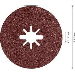 EXPERT R781 X-LOCK: 115mm: GR36+: 5 uds - 1220681960