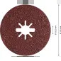 Disco de fibra EXPERT R781 Prisma Ceramic X-LOCK, 115 mm, 22,23 mm, G 36, 5 unidades 2608621779 Bosch Disco de fibra EXPERT R781 Prisma Ceramic X-LOCK, 115 mm, 22,23 mm, G 36, 5 unidades 2608621779 Bosch