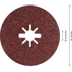 EXPERT R781 X-LOCK: 115mm: GR36+: 25 ud - 1220681967