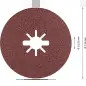 Disco de fibra X-LOCK EXPERT R781 Prisma Ceramic 115 mm, 22,23 mm, G 60 2608621792 Bosch Disco de fibra X-LOCK EXPERT R781 Prisma Ceramic 115 mm, 22,23 mm, G 60 2608621792 Bosch