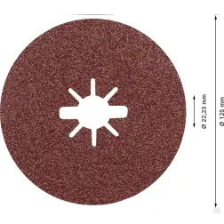 EXPERT R781 X-LOCK: 125mm: GR60+: 25 ud - 1220681970