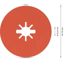 EXPERT R782 X-LOCK: 115mm: GR60+: 5 ud #1 - 1220681973