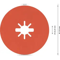 EXPERT R782 X-LOCK: 115mm: GR120+: 5 ud #1 - 1220681975