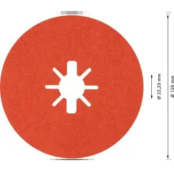 EXPERT R782 X-LOCK: 125mm: GR60+: 5 ud - 1220681977