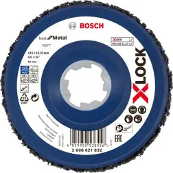 X-LOCK Disco limpeza Metal N377: 115mm - 1220681986
