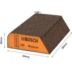 Foam abrasives Ex,Com,Block,M,20x - 1220681987