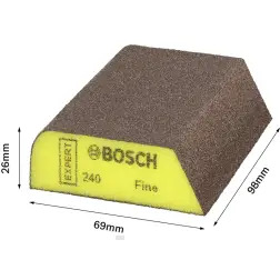 Foam abrasives Ex,Com,Block,F,20x - 1220681988