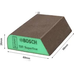 Foam abrasives Ex,Com,Block,SF,20x #1 - 1220681989