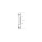 Fresa de alinhar, 8 mm, D1 8 mm, L 19 mm, G 66 mm 2608628371 Bosch Fresa de alinhar, 8 mm, D1 8 mm, L 19 mm, G 66 mm 2608628371 Bosch