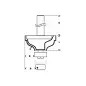 Fresa de formar bordas A, 8 mm, R1 4,8 mm, B 11 mm, L 14,3 mm, G 57 mm 2608628393 Bosch Fresa de formar bordas A, 8 mm, R1 4,8 mm, B 11 mm, L 14,3 mm, G 57 mm 2608628393 Bosch