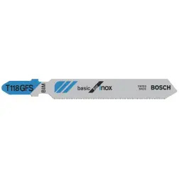 T 118 GFS: Basic Inox: 5uds - 1220682139