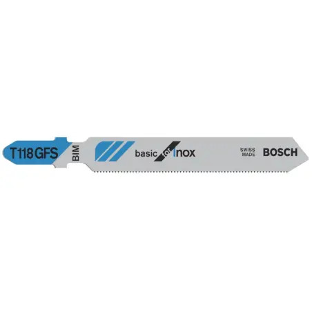 T 118 GFS: Basic Inox: 5uds - 1220682139