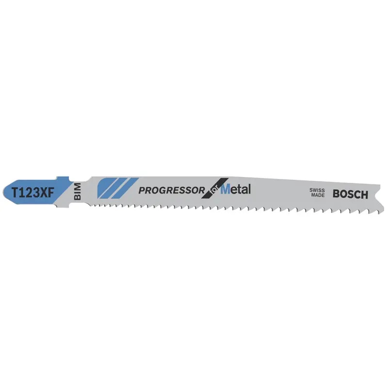 Lâmina de serra vertical PRO Metal thick and thin T123XF, 100 mm, 3 unid. 2608638472 Bosch Lâmina de serra vertical PRO Metal thick and thin T123XF, 100 mm, 3 unid. 2608638472 Bosch