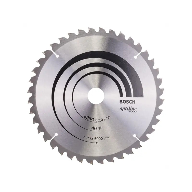 Lâmina de serra circular PRO Wood, 254 x 2 x 30 mm 2608640435 Bosch Lâmina de serra circular PRO Wood, 254 x 2 x 30 mm 2608640435 Bosch
